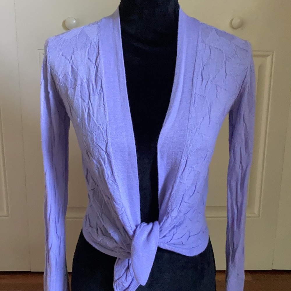 Title Nine Purple Women's Cardigan Sweater